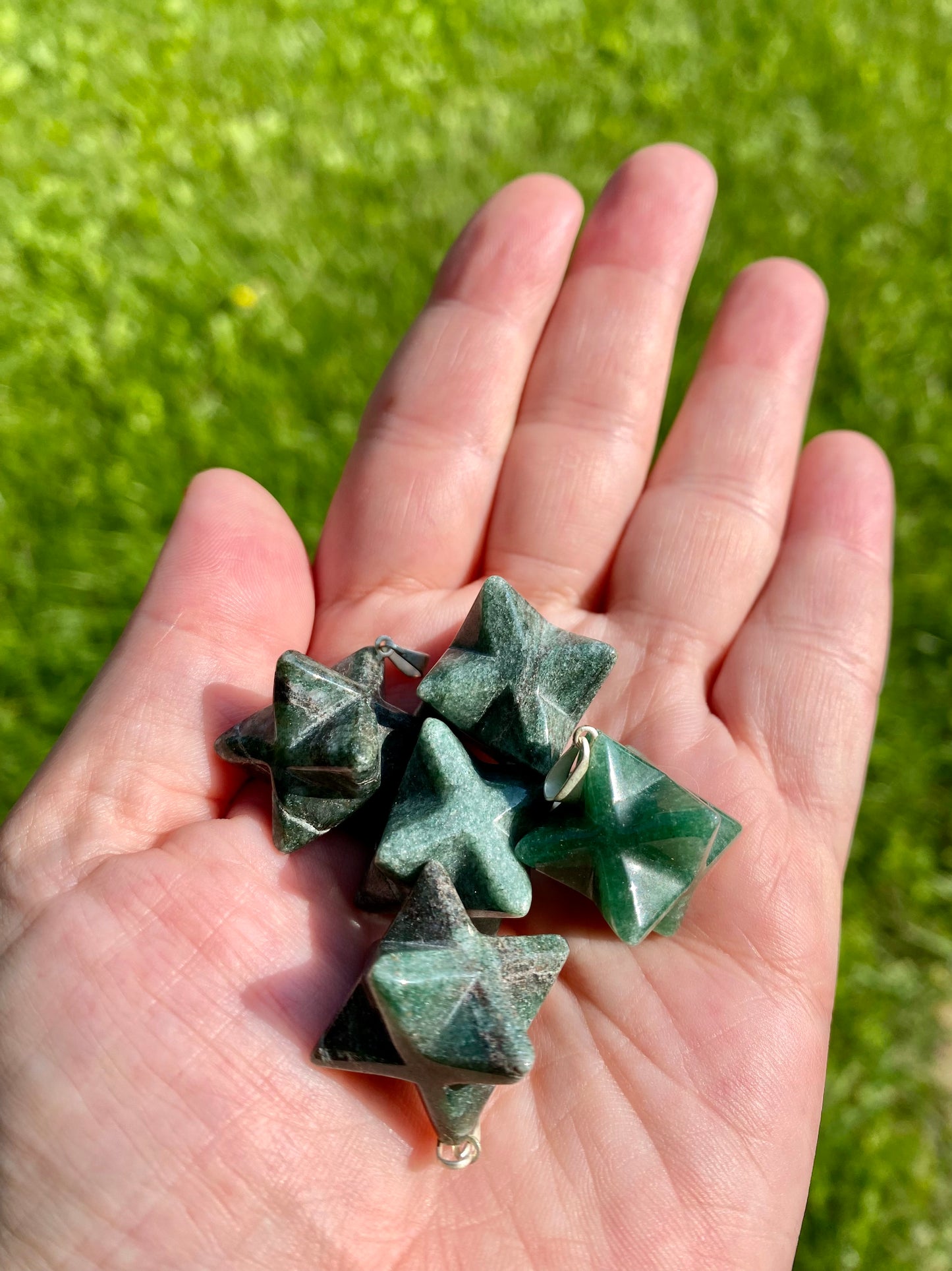 Ciondolo Merkaba Varie Pietre