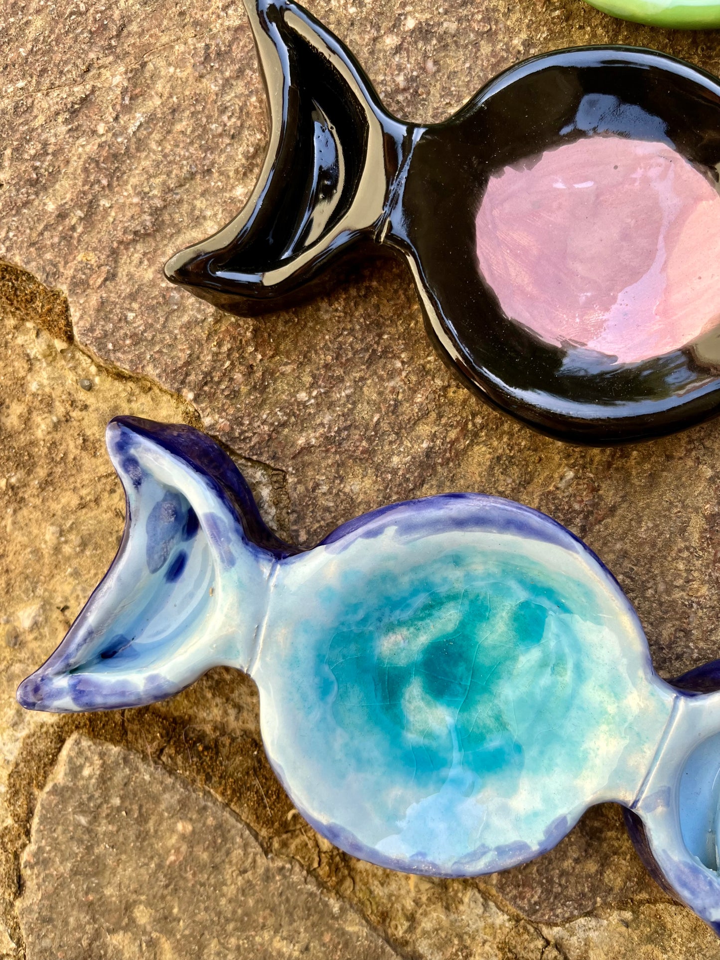 Triplice Luna in Ceramica