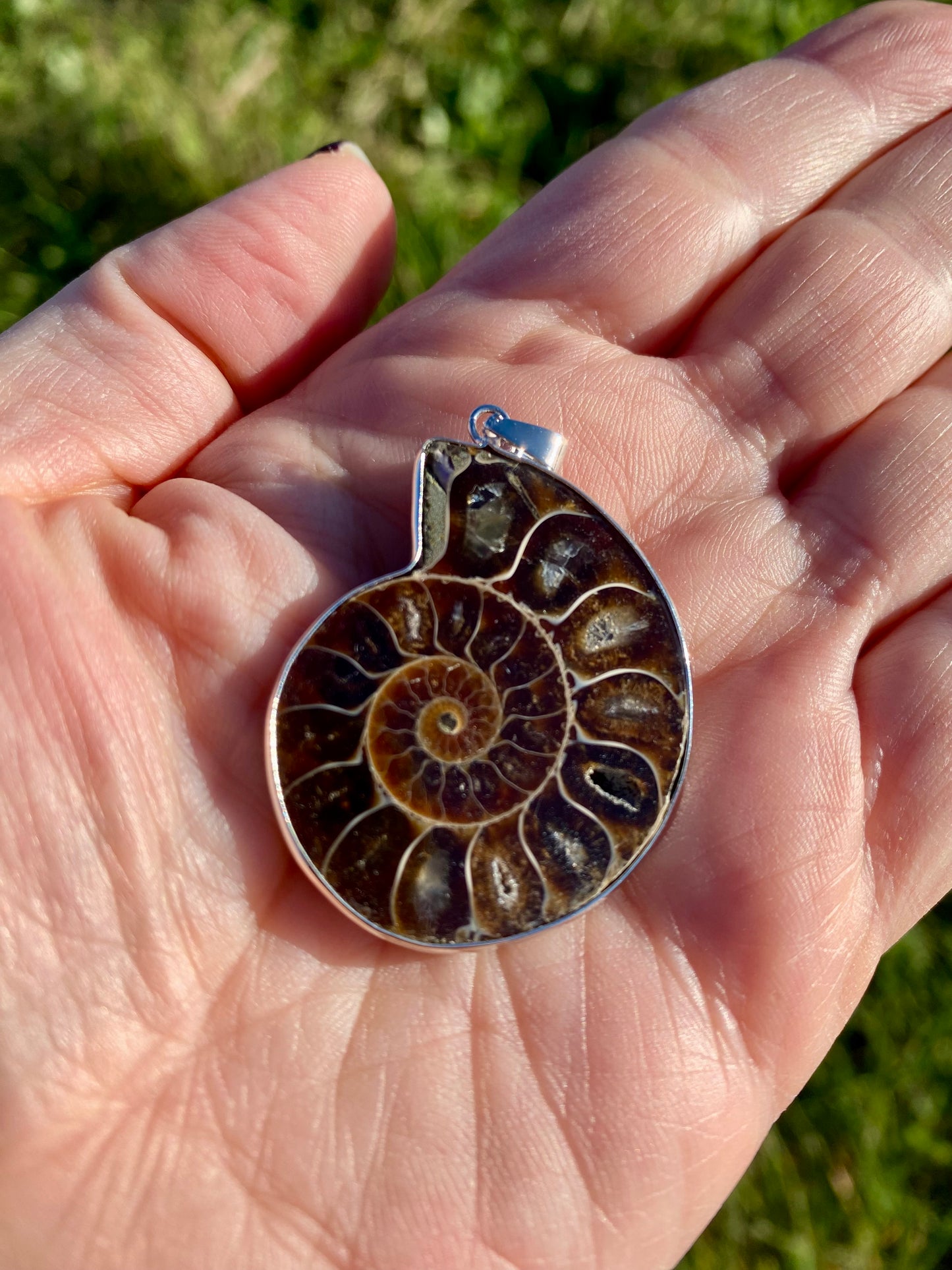 Ciondolo Ammonite