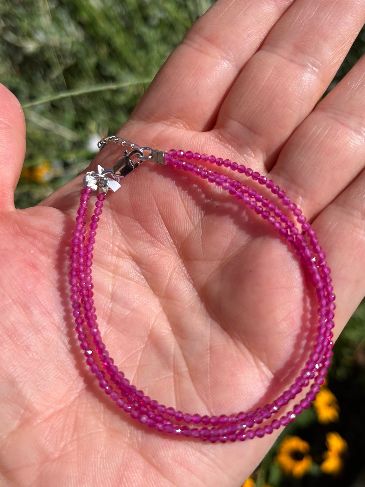 Bracciale Rubellite