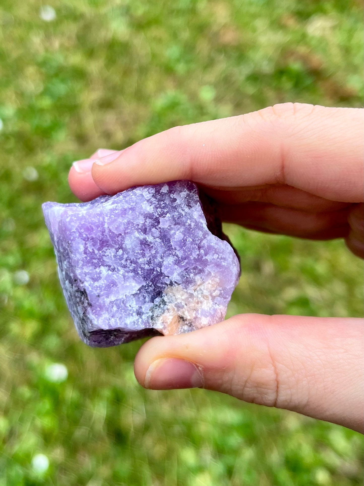 Lepidolite Grezza