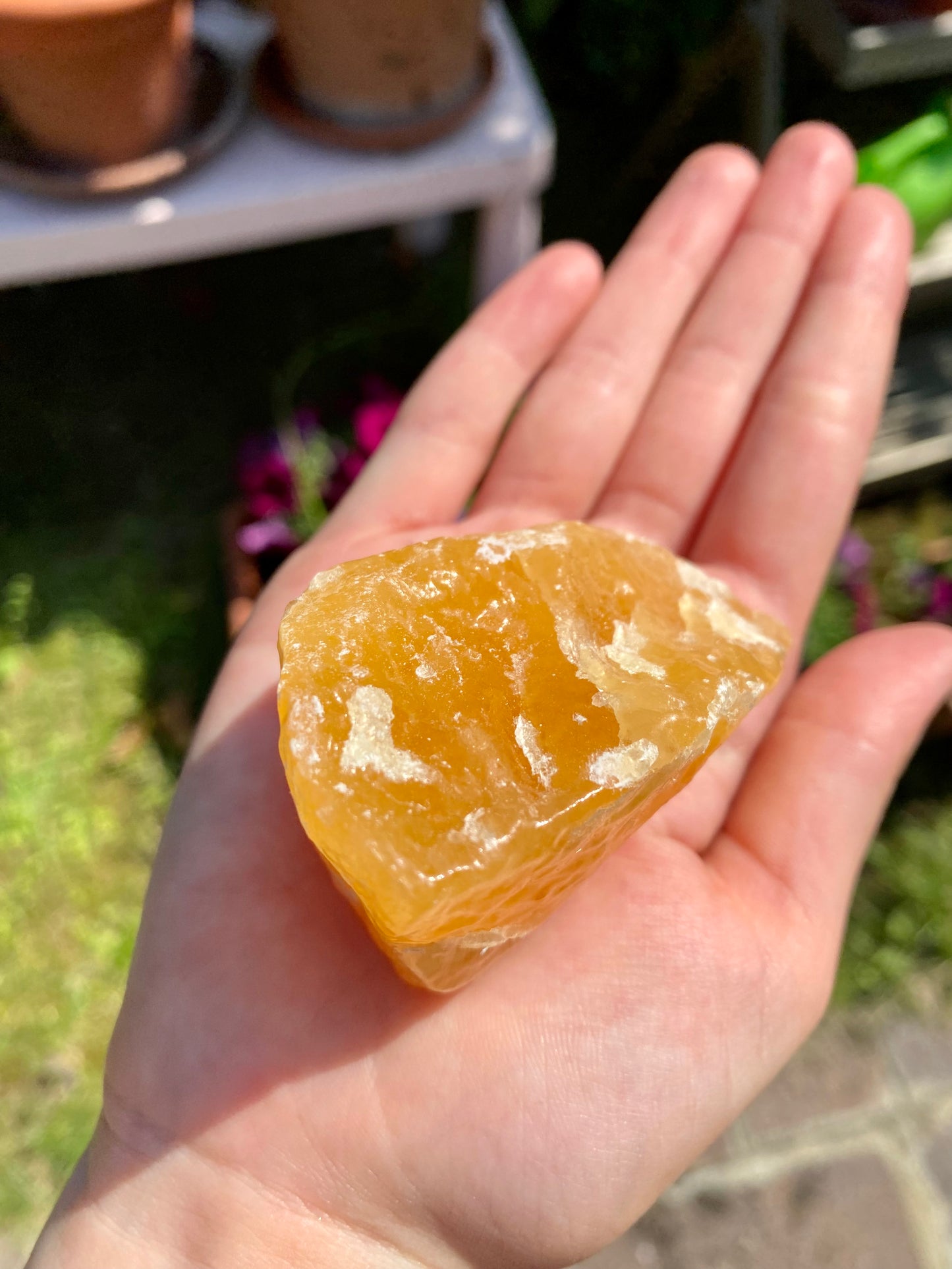 Calcite Gialla Grezza