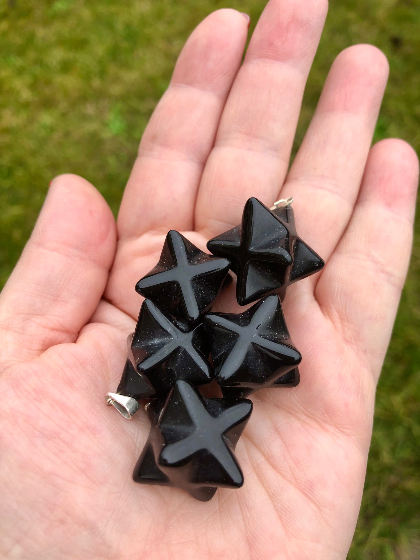 Ciondolo Merkaba Varie Pietre