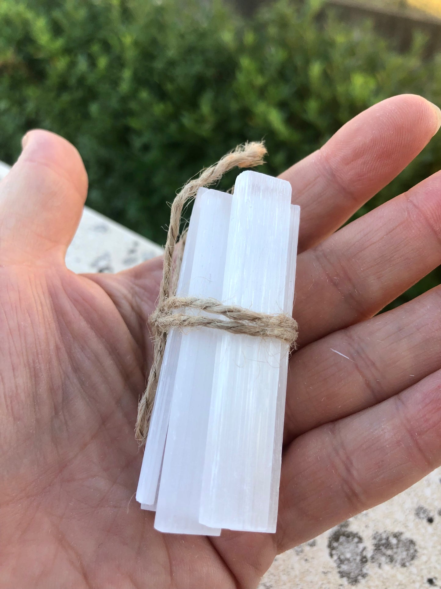 Bacchetta di Selenite - Stregadellemele Crystal Shop