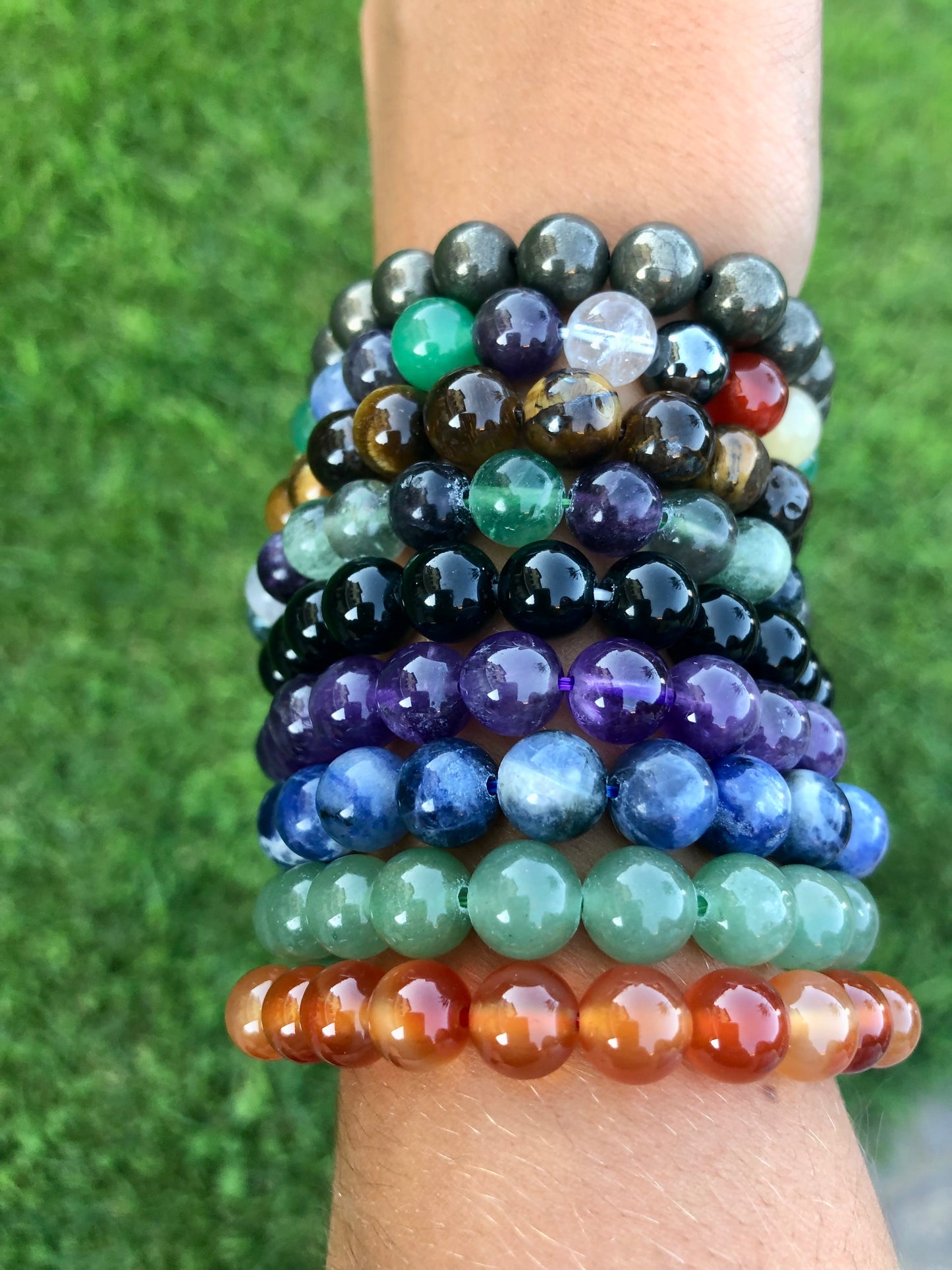 Bracciali Palline Pietre