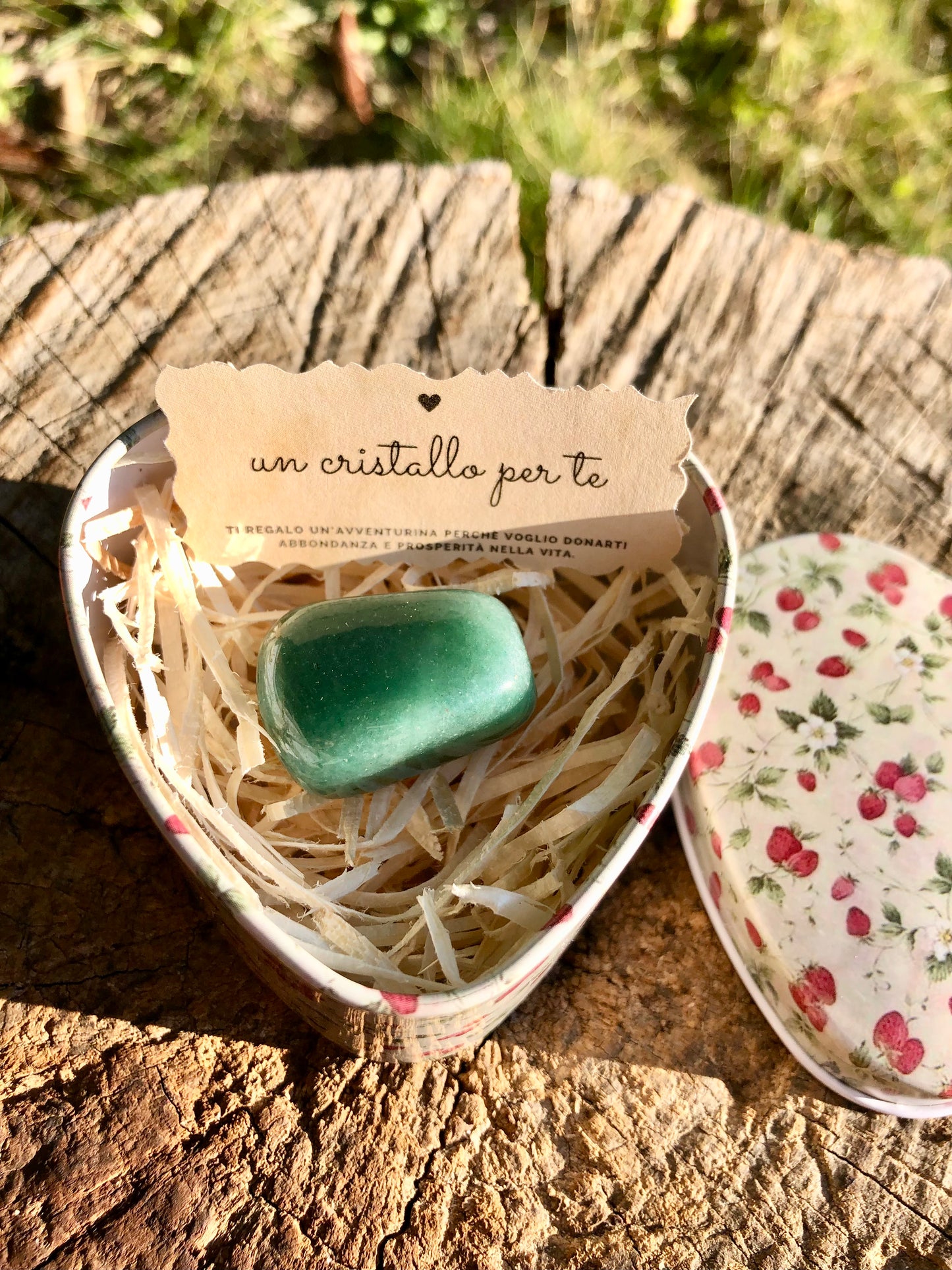 Cuore Regalo "Un cristallo per te"