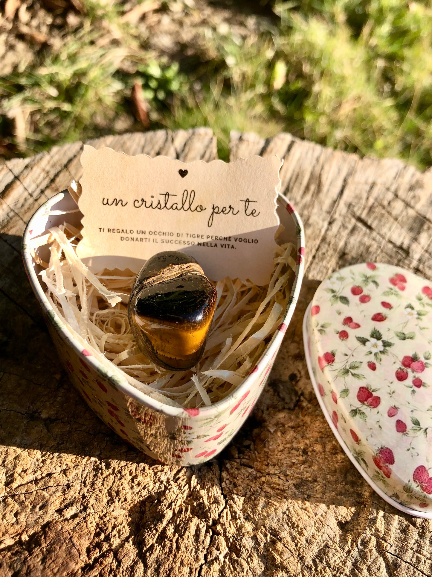 Cuore Regalo "Un cristallo per te"