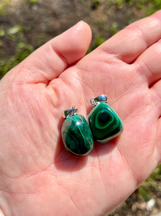 Ciondolo Malachite