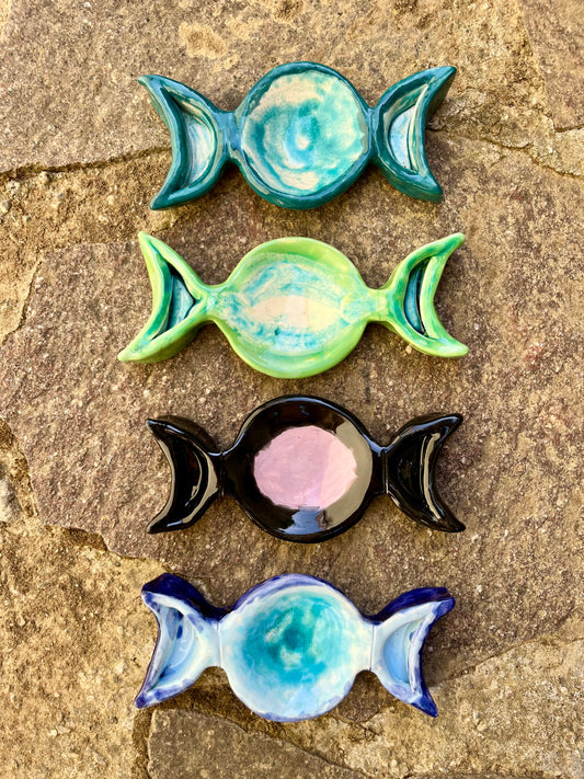 Triplice Luna in Ceramica