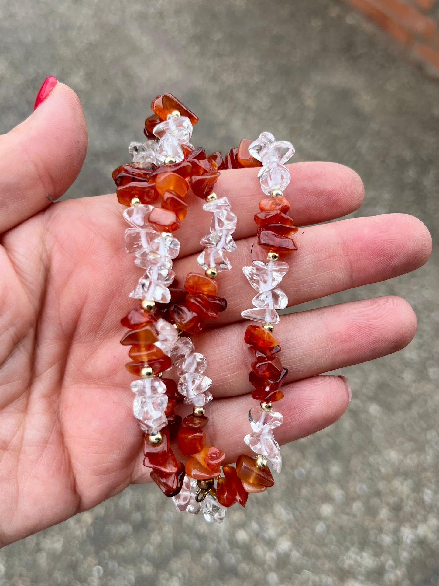 Collane Chips Pietre