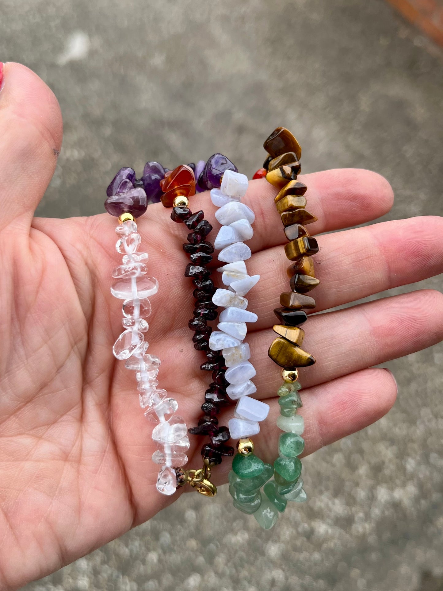 Collane Chips Pietre