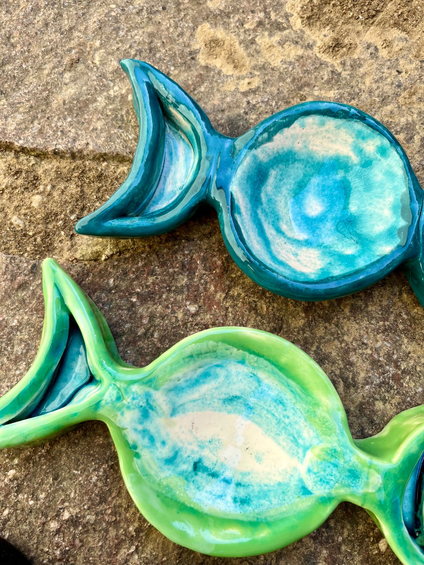 Triplice Luna in Ceramica