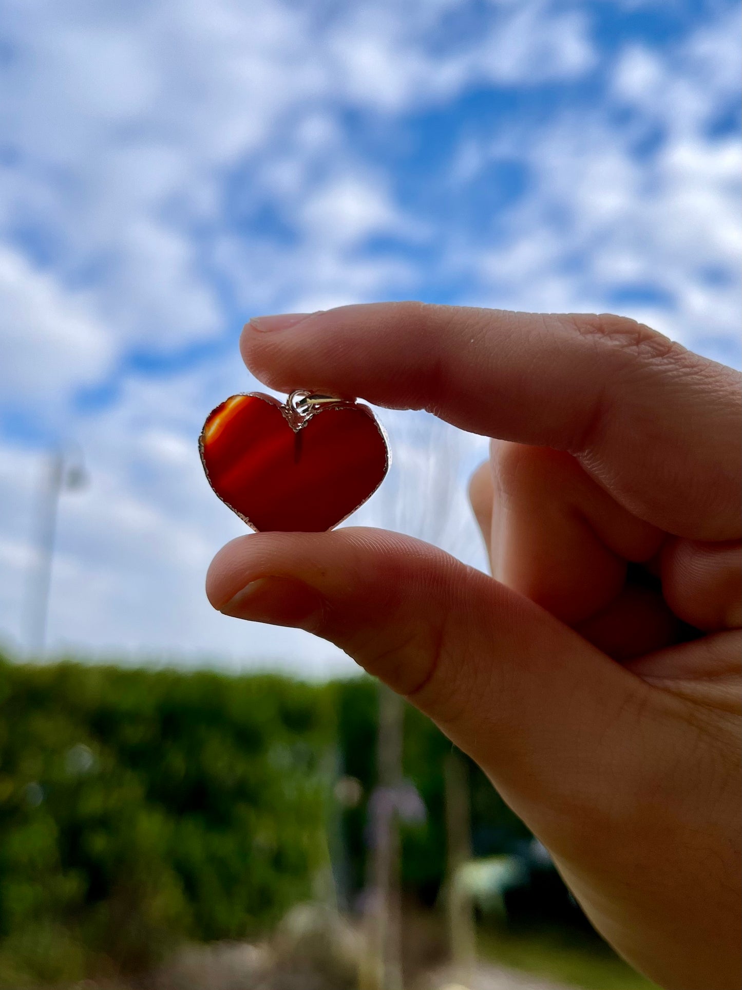 Ciondolo Cuoricino di Agata