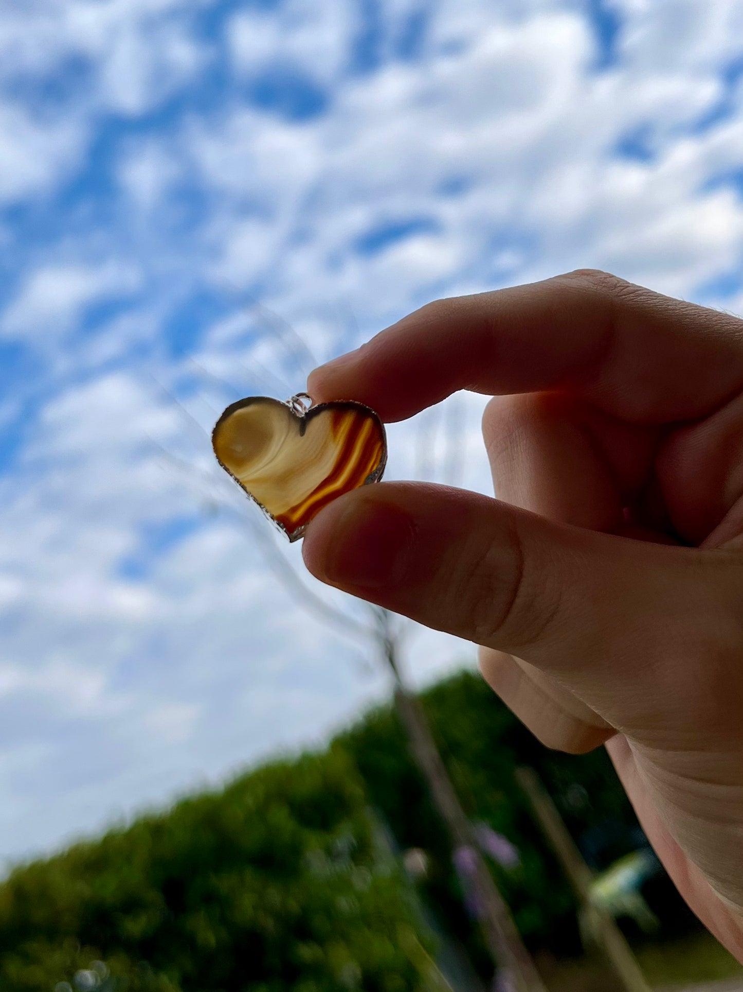 Ciondolo Cuoricino di Agata