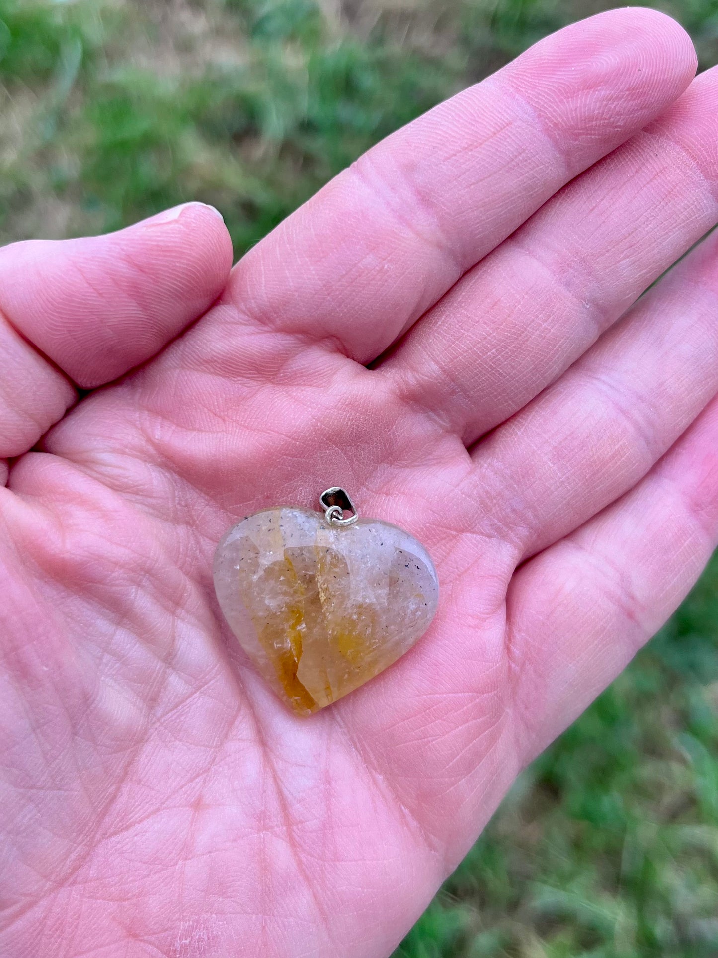 Ciondolo Cuore in Tante Pietre