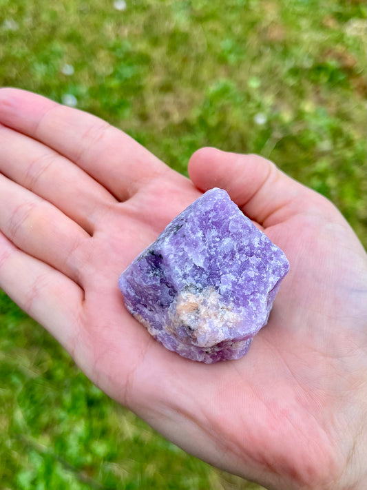 Lepidolite Grezza