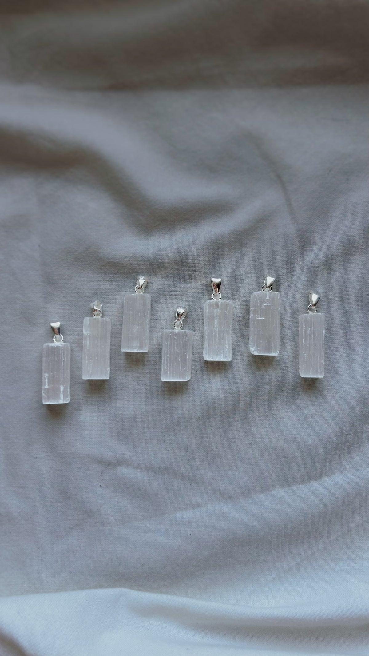 Ciondolo Bacchetta Selenite